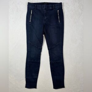 J Brand Tabitha Impression Size 27 Moto Dark Indigo Women's Jeans